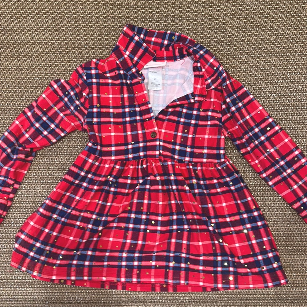 Little Lass Plaid Sparkle shirt
Western style